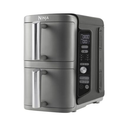 Friggitrice ad Aria Doppio Cassetto Verticale Ninja SL400EU 9,5 L, 2470W, Nero