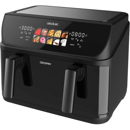 Freidora de Aire Cecotec Cecofry&Grill Duoheat 10L, 2800W