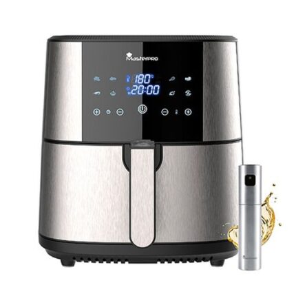 Freidora sin Aceite Masterpro 6 L, 1800 W, Color Gris Multicolor